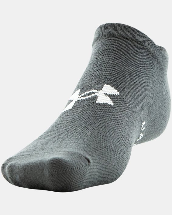 Men's UA Essential Lite 6-Pack Socks, Green, pdpMainDesktop image number 8